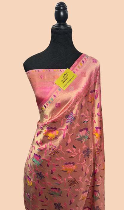 Buy Pure Katan Banarasi Saree online in USA