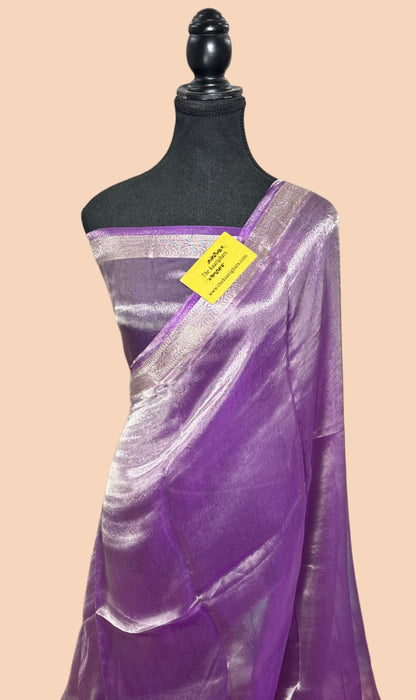 buy Pure Banarasi tissue Saree in USA
