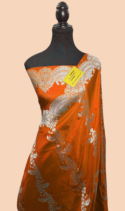 Buy Pure Katan Banarasi Saree online in USA