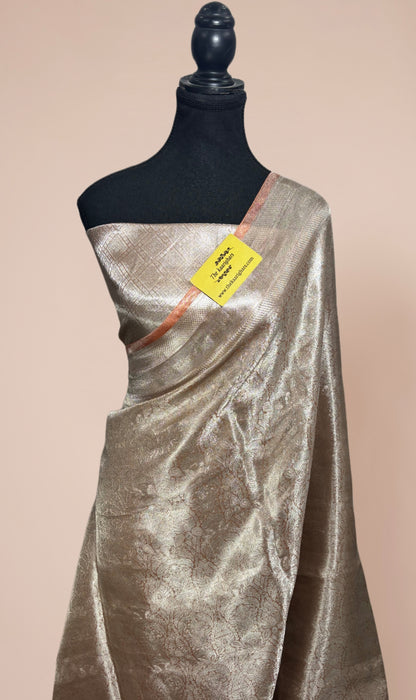 Pure Banarasi Tissue Handloom Saree - Brocade