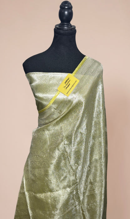 Pure Banarasi Tissue Handloom Saree - Brocade