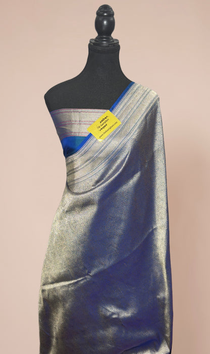 Pure Katan Silk Banarasi Handloom Saree - Tanchui Brocade
