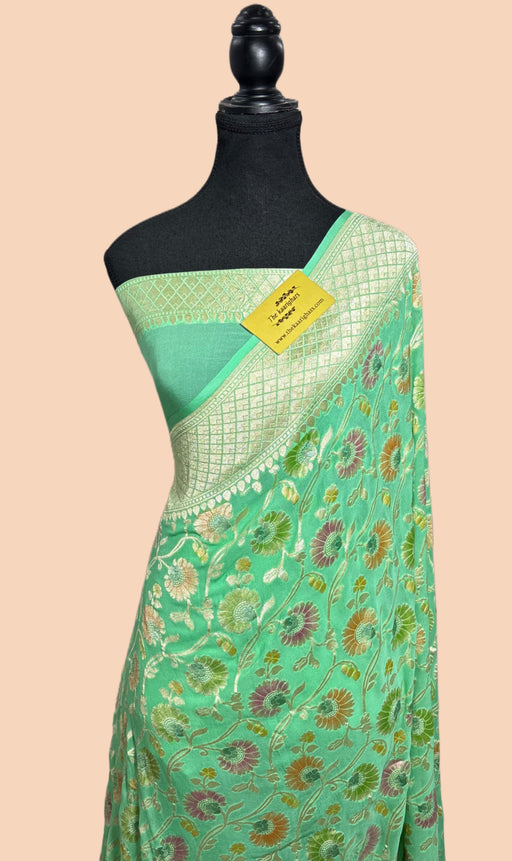 Buy Pure Khaddi Georgette saree online