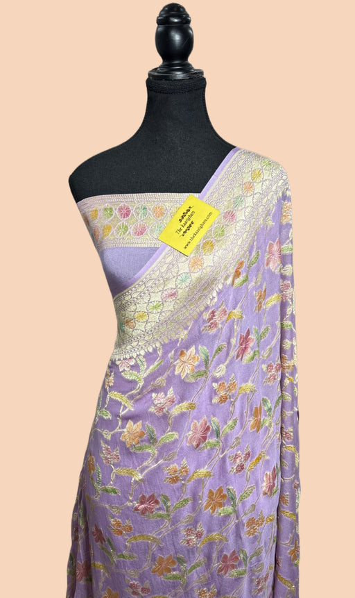 Buy Pure Khaddi Georgette saree online
