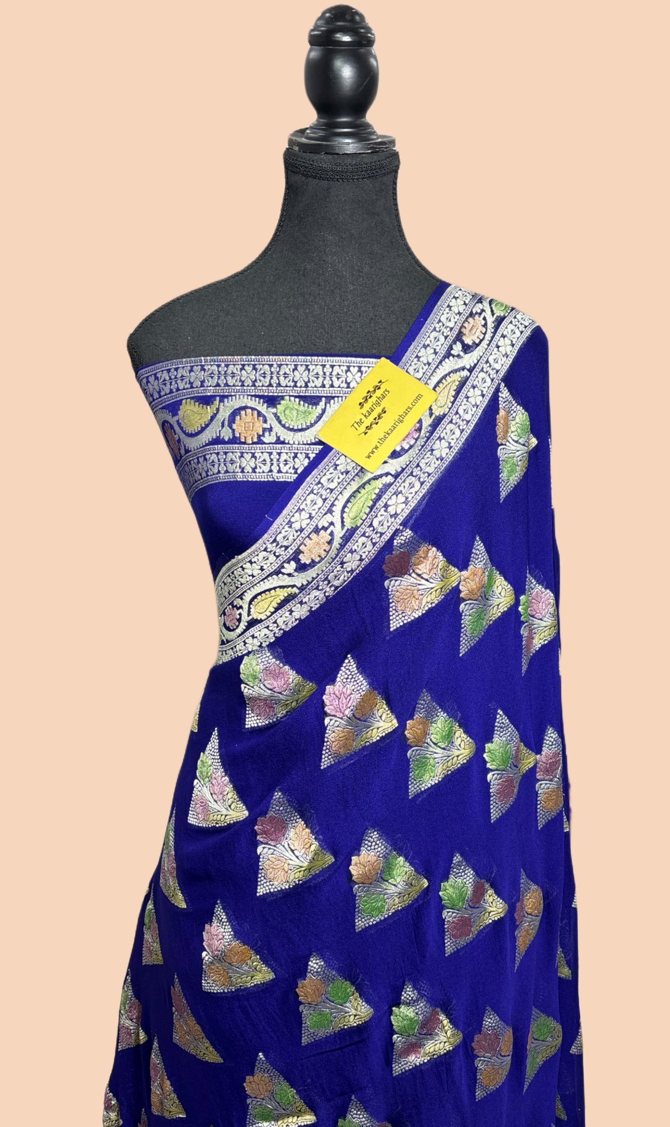 Buy Pure Khaddi Georgette saree online
