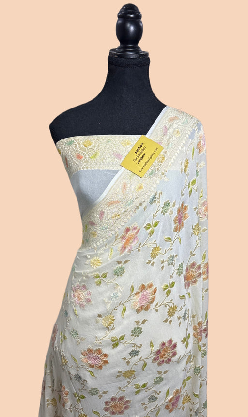 Buy Pure Khaddi Georgette saree online