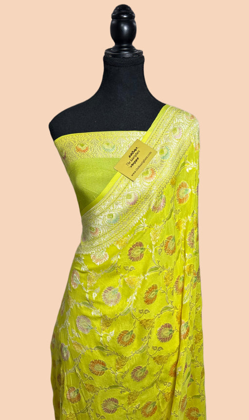 Buy Pure Khaddi Georgette saree online