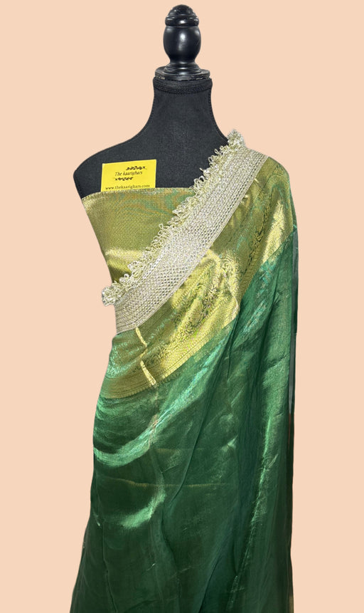 buy Pure Banarasi tissue Saree in USA