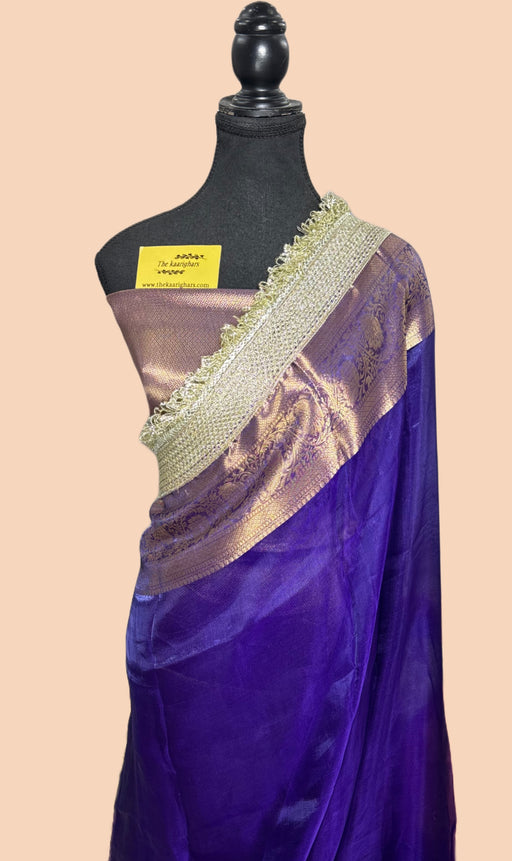 buy Pure Banarasi tissue Saree in USA