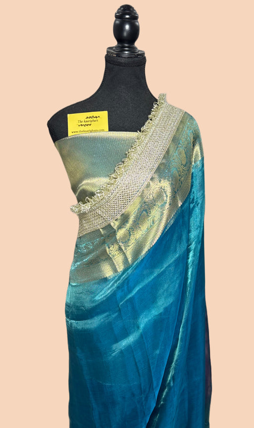 buy Pure Banarasi tissue Saree in USA