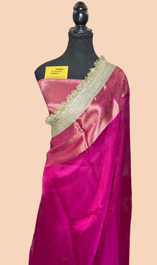 Pue Banarasi tissue Sarees in USA