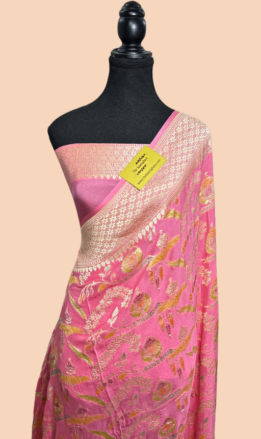 Buy Pure Khaddi Georgette saree online