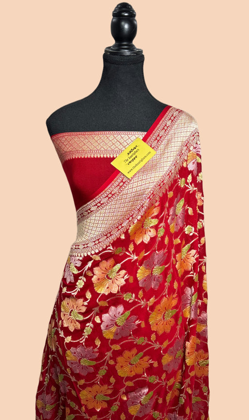Buy Pure Khaddi Georgette saree online
