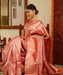 red banarasi katan silk saree online in US