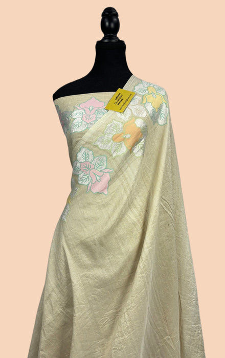 Buy Tussar georgette saree online in US