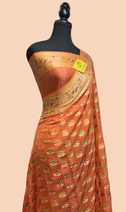 Pure Banarasi Chiffon saree