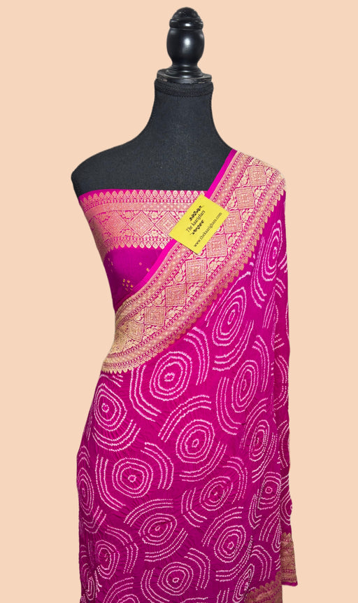 Buy Bandhani saree online 