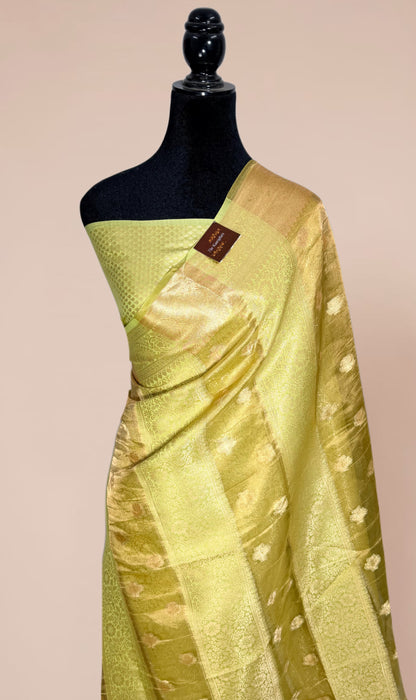 Pure Tissue Chiniya Banarasi Handloom Saree