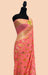 buy pastel red khaddi saree online in US