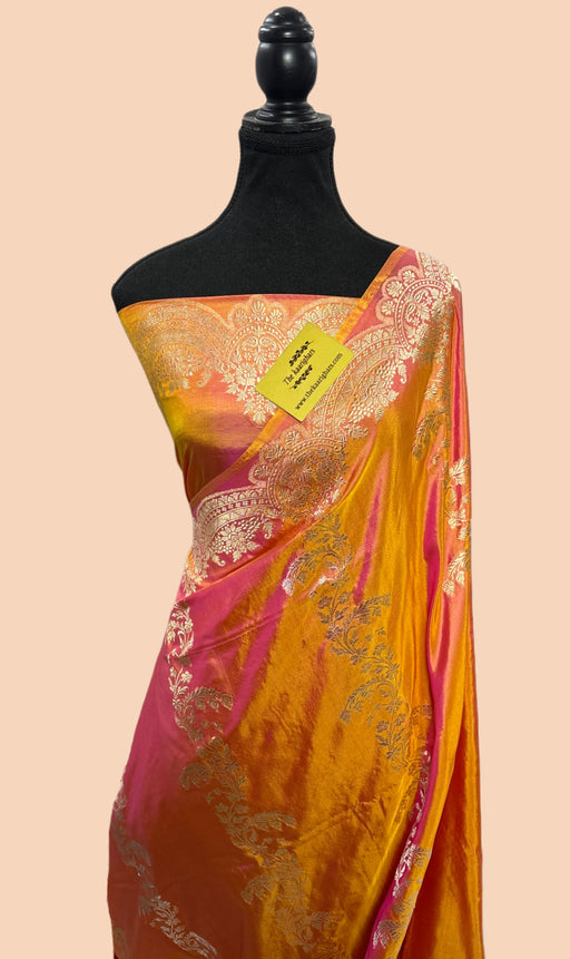 Buy Pure Katan Banarasi Saree online in USA
