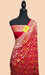 Buy Red Pure Khaddi Georgette saree online