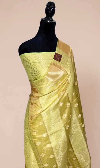 Pure Tissue Chiniya Banarasi Handloom Saree
