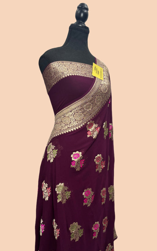 Buy authentic Banarasi sarees inline in USA