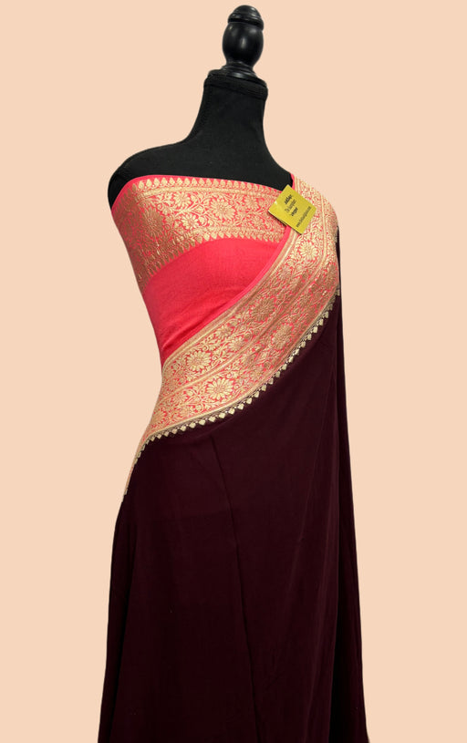 buy banarasi georgette saree online