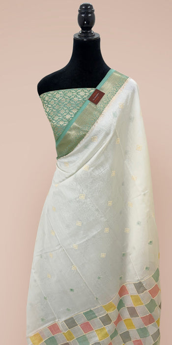 Pure Cotton Banarasi Handloom Saree