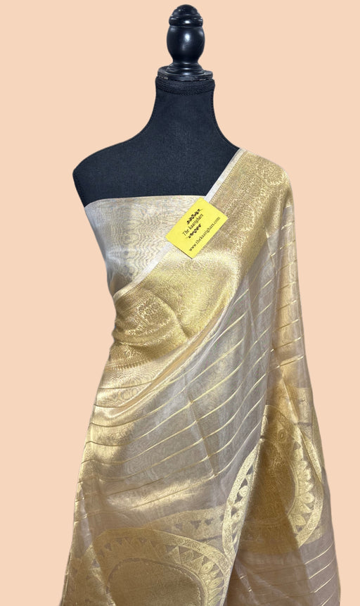 buy Pure Banarasi tissue Saree in USA