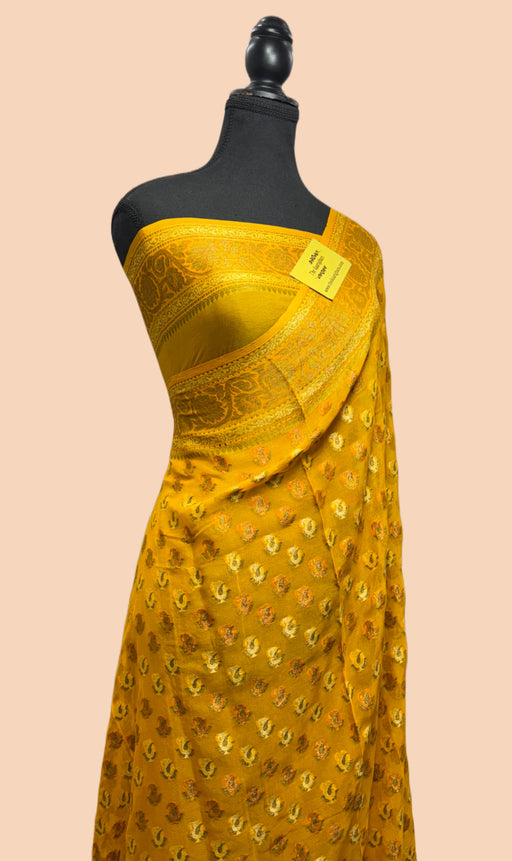 Pure Banarasi Chiffon saree