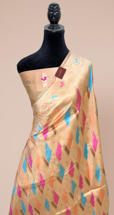 Desert Pure Katan Banarasi Handloom Saree - Rangkat
