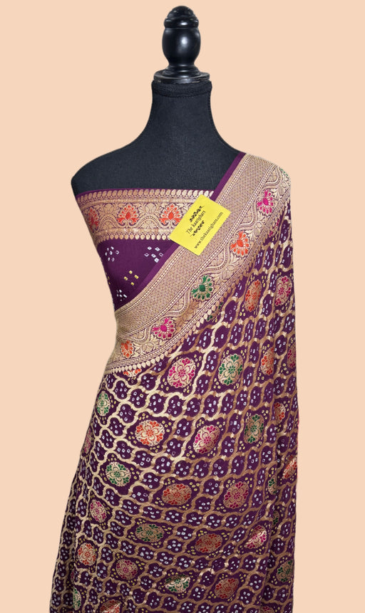 Buy Bandhani saree online 