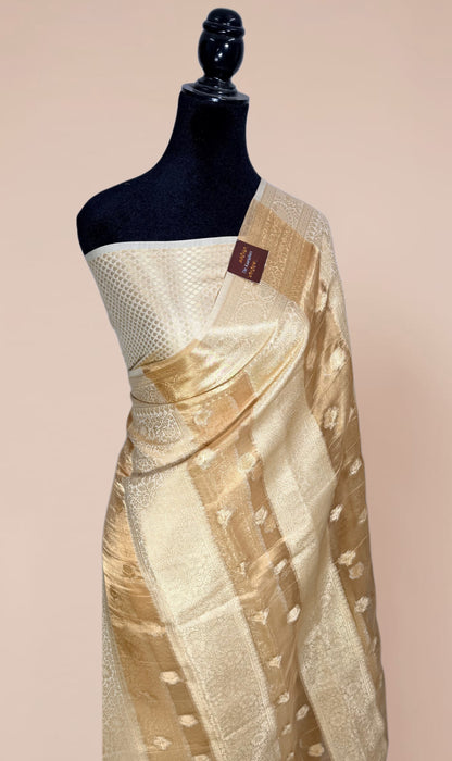 Pure Tissue Chiniya Banarasi Handloom Saree