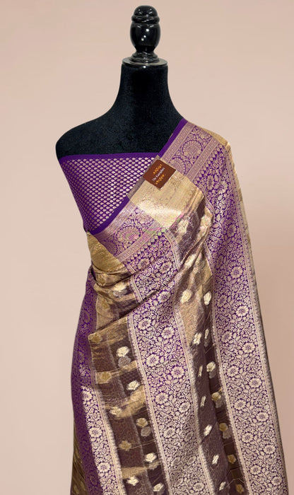 Pure Tissue Chiniya Banarasi Handloom Saree