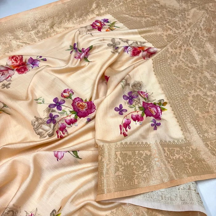 Pure Banarasi Silk Handloom Saree