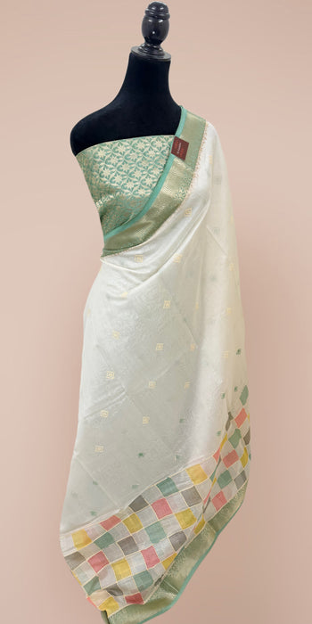 Pure Cotton Banarasi Handloom Saree