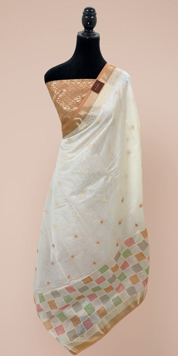 Pure Cotton Banarasi Handloom Saree