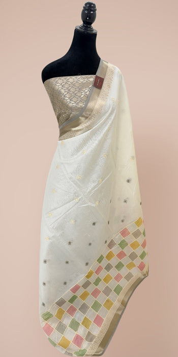 Pure Cotton Banarasi Handloom Saree