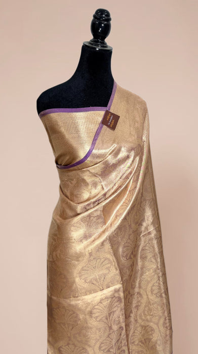 Pure Banarasi Tissue Handloom Saree - Designer Brocade