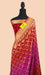 Buy Double shade bandhani saree