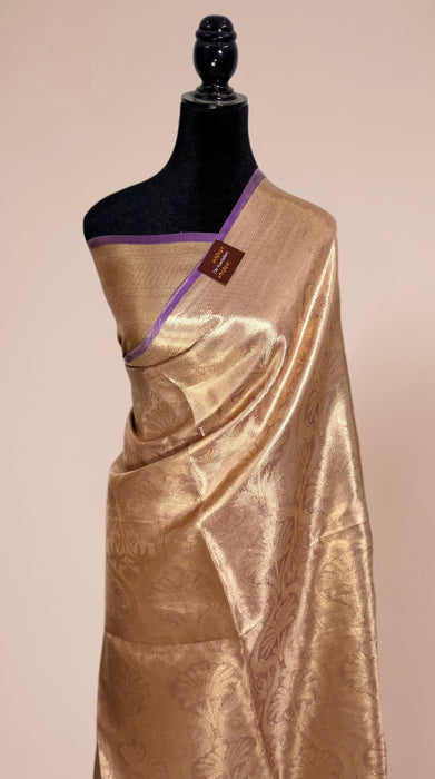 Pure Banarasi Tissue Handloom Saree - Designer Brocade