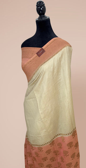 Pure Moonga Banarasi Handloom Saree - Designer Saree