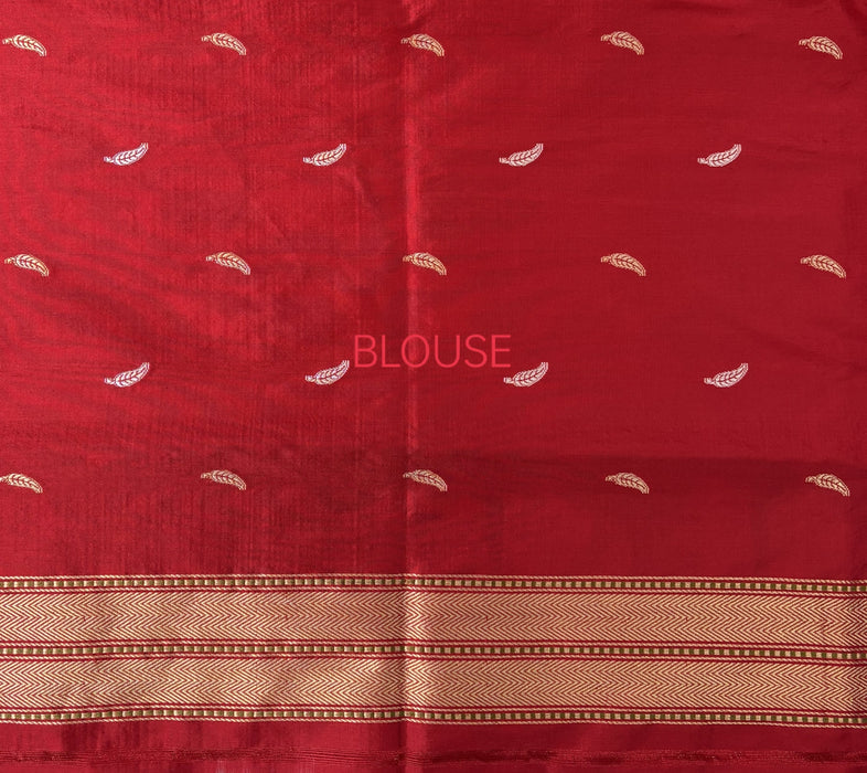 Yellow Pure Tissue Katan Banarasi Handloom Saree - Kadhiyal Sona Roopa Meenakari