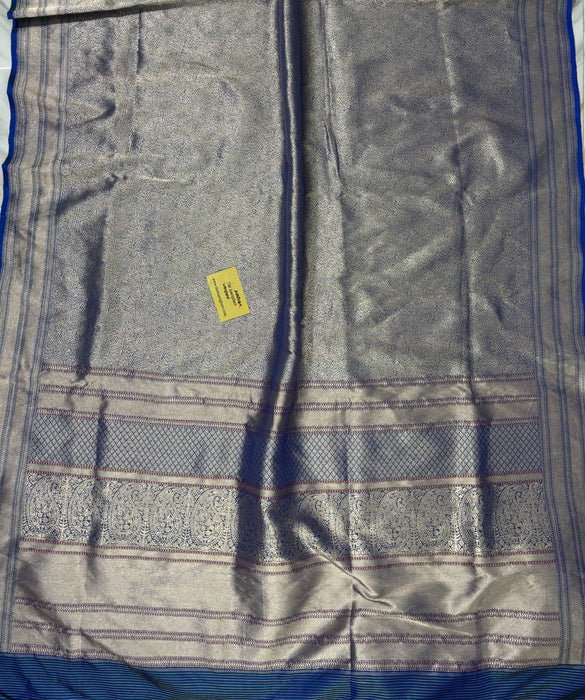 Pure Katan Silk Banarasi Handloom Saree - Tanchui Brocade