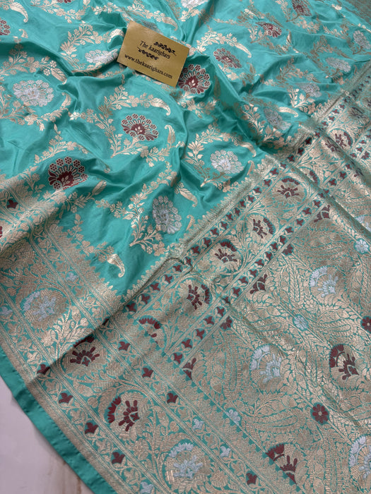 buy blue bridal saree online in US