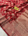 Buy red Banarasi Saree online in US