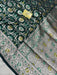 Buy Green Banarasi Silk Saree Inline In US
