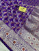 Buy Purple Banarasi Saree online in Us