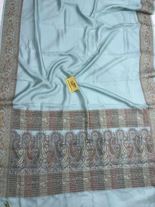 Glacier Pure Butter Crepe Banarasi Saree